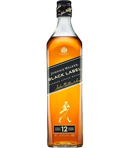 Johnnie Walker Black Label 12年 4本セット Johnnie Walker Black Label 12 Years Old Blended Scotch Whisky 70cl
